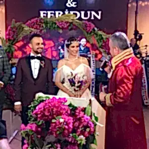 Sn. Muhittin Böcek Feridun ve Kübra çiftinin nikahlarını kıydı