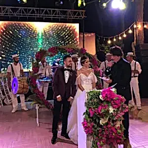 Sn. Muhittin Böcek Feridun ve Kübra çiftinin nikahlarını kıydı